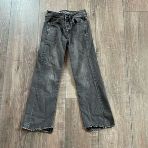 American Eagle Super Stretch Hi-Rise Crop Flare Jeans US 4 Short